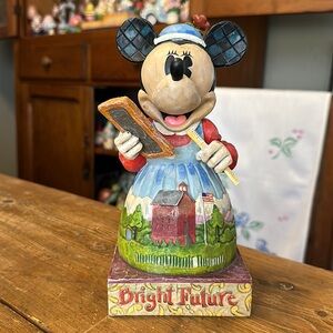 Jim Shore Bright Future Minnie Mouse Figure